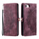 iPhone 16e / 17e Skin Feel Totem Embossed Leather Phone Case - Wine Red