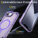 iPhone 16e / 17e Skin Feel TPU + PC MagSafe Magnetic Phone Case - Transparent Purple