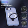 iPhone 16e / 17e Skin-feel MagSafe Holder PC Hybrid TPU Phone Case - Blue