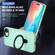 iPhone 16e / 17e Skin-feel MagSafe Holder PC Hybrid TPU Phone Case - Matcha Green