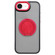 iPhone 16e / 17e Skin-feel Two-color Edge Strips 360 MagSafe Holder Phone Case - Red