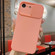 iPhone 16e / 17e Slid Camera Shield Liquid Silicone TPU Phone Case - Pink Orange