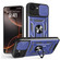 iPhone 16e / 17e Sliding Camera Cover Design TPU+PC Phone Case - Blue