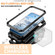 iPhone 16e / 17e Sliding Camera IP68 Waterproof Holder Phone Case - Black