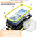 iPhone 16e / 17e Sliding Camera IP68 Waterproof Holder Phone Case - Yellow