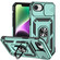iPhone 16e / 17e Sliding Camshield Holder Phone Case - Dark Green
