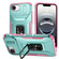 iPhone 16e / 17e Sliding Camshield Holder Phone Case - Pink + Grey Green