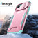 iPhone 16e / 17e Sliding Camshield Phone Case - Grey Green + Pink