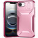 iPhone 16e / 17e Sliding Camshield Phone Case - Pink + Rose Red