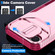 iPhone 16e / 17e Sliding Camshield Phone Case - Pink + Rose Red