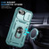 iPhone 16e / 17e Sliding Camshield TPU + PC Phone Case with Holder - Green