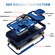 iPhone 16e / 17e Sliding Camshield TPU + PC Phone Case with Holder - Navy Blue