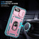 iPhone 16e / 17e Sliding Camshield TPU + PC Phone Case with Holder - Pink+Green