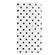 iPhone 16e / 17e Small Dots Pattern Vegan Leather Phone Case - White
