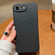 iPhone 16e / 17e Solid Color Liquid Silicone MagSafe Magnetic Phone Case - Black