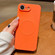 iPhone 16e / 17e Solid Color Liquid Silicone MagSafe Magnetic Phone Case - Orange