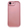 iPhone 16e / 17e Solid Color Metallic Paint Precise Hole TPU Phone Case - Pink