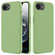 iPhone 16e / 17e Solid Color Silicone Phone Case - Mint Green