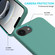 iPhone 16e / 17e Solid Color Silicone Phone Case - Pine Needle Green