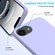 iPhone 16e / 17e Solid Color Silicone Phone Case - Purple