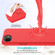 iPhone 16e / 17e Solid Color Silicone Phone Case - Red
