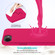 iPhone 16e / 17e Solid Color Silicone Phone Case - Rose Red