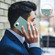 iPhone 16e / 17e Splicing Color Hollow Flower Pattern RFID Leather Phone Case - Green
