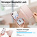 iPhone 16e / 17e Splitable Electroplated MagSafe RFID Anti-theft Leather Phone Case with Lens Film - Rose Gold