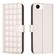 iPhone 16e / 17e Square Texture Leather Phone Case - Beige