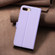 iPhone 16e / 17e Square Texture Leather Phone Case - Purple