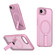 iPhone 16e / 17e Star Shine Series TPU + PC MagSafe Phone Case with Fold Holder - Pink