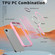 iPhone 16e / 17e Star Shine Series TPU + PC MagSafe Phone Case with Fold Holder - Pink