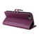 iPhone 16e / 17e Stitched Magnetic Buckle Leather Phone Case - Purple