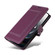 iPhone 16e / 17e Stitched Magnetic Buckle Leather Phone Case - Purple