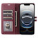 iPhone 16e / 17e Stitched Magnetic Buckle Leather Phone Case - Red