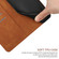 iPhone 16e / 17e Stitching Embossed Leather Phone Case - Brown