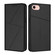 iPhone 16e / 17e Strong Magnetic Frosted Flip Leather Phone Case - Black
