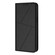 iPhone 16e / 17e Strong Magnetic Frosted Flip Leather Phone Case - Black