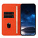 iPhone 16e / 17e Strong Magnetic Frosted Flip Leather Phone Case - Orange