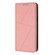 iPhone 16e / 17e Strong Magnetic Frosted Flip Leather Phone Case - Pink