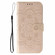 iPhone 16e / 17e Sun Mandala Embossing Leather Phone Case - Rose Gold