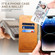 iPhone 16e / 17e Suteni Calf Texture Horizontal Flip Leather Phone Case - Khaki
