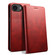 iPhone 16e / 17e Suteni Calf Texture Horizontal Flip Leather Phone Case - Red