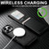 iPhone 16e / 17e Suteni H19 Oil Wax 2-in-1 MagSafe Removable Card Box Back Phone Case - Black