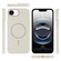iPhone 16e / 17e Thin Circle PC Injection MagSafe Phone Case - Rock Beige