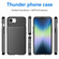 iPhone 16e / 17e Thunderbolt Shockproof Soft TPU Phone Case - Black