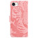 iPhone 16e / 17e Tiger Embossing Pattern Leather Phone Case - Pink