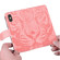 iPhone 16e / 17e Tiger Embossing Pattern Leather Phone Case - Pink