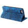 iPhone 16e / 17e Totem Embossed Magnetic Leather Phone Case - Blue