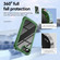 iPhone 16e / 17e TPU + PC Lens Protection Phone Case - Green